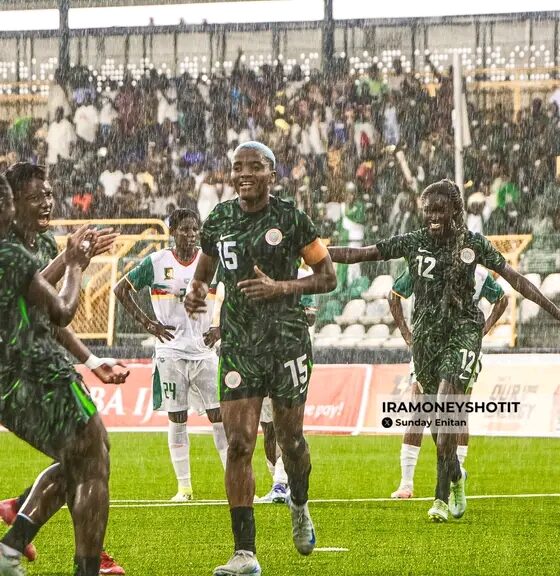 Nigeria W 2-0 Cameroon W: Rasheedat Ajibade’s brace propels Super Falcons to victory over Indomitable Lionesses