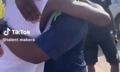 Wilfred Ndidi: Super Eagles star gifts coach Nduka Ugbade new car
