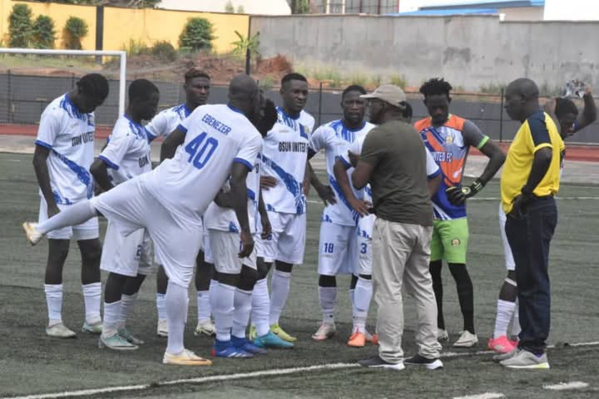 Osun United inch closer to signing former Doma United coach Akinade Onigbinde