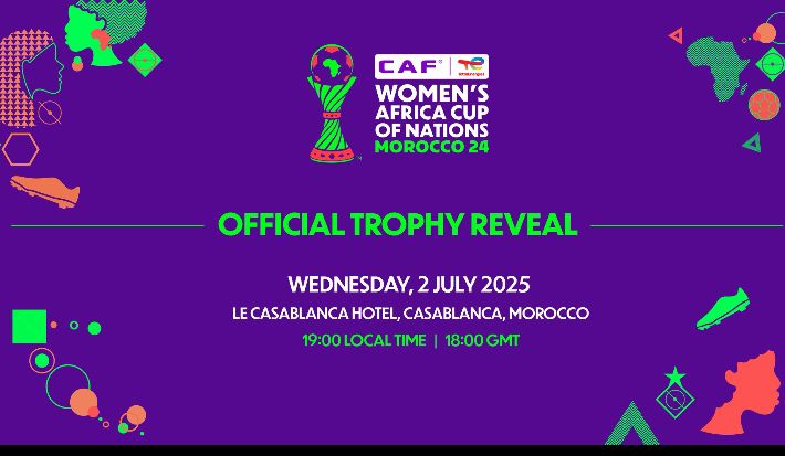 CAF to Unveil New Trophy for TotalEnergies CAF Women’s Africa Cup of Nations Ahead of Morocco 2024 Kick-off CAF to Unveil New Trophy for TotalEnergies CAF Women’s Africa Cup of Nations Ahead of Morocco 2024 Kick-off