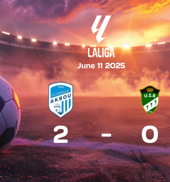Oued Akbou vs US Biskra: Ligue 1 Match Report – Oued Akbou Secures Victory with 2-0 Win on June 11, 2025