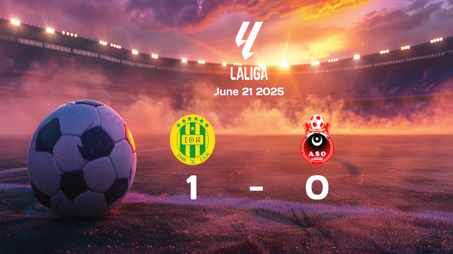 JS Kabylie clinches narrow 1-0 victory over ASO Chlef in intense Ligue 1 showdown on June 21, 2025 JS Kabylie clinches narrow 1-0 victory over ASO Chlef in intense Ligue 1 showdown on June 21, 2025