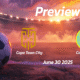 Cape Town City vs Casric Stars: Preview – Team News, Line-ups, Prediction and Tips | June 30 13:00 (GMT) Cape Town City vs Casric Stars: Preview – Team News, Line-ups, Prediction and Tips | June 30 13:00 (GMT)