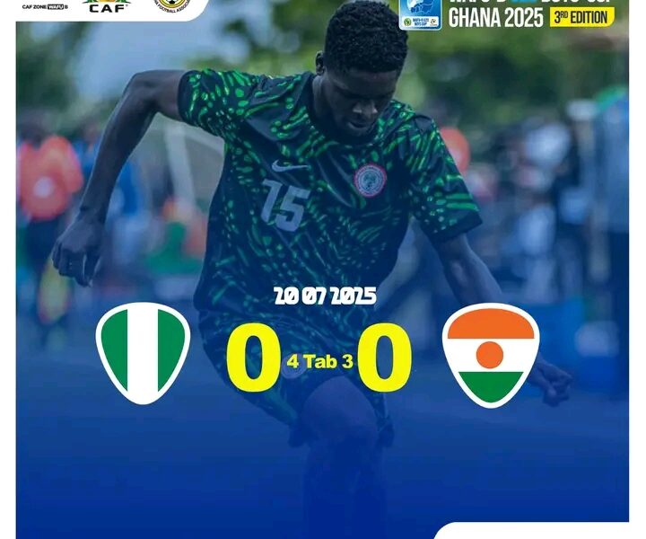 Flying Eagles Reach WAFU-B U-20 Final After Penalty Shootout Triumph Over Niger Flying Eagles Reach WAFU-B U-20 Final After Penalty Shootout Triumph Over Niger