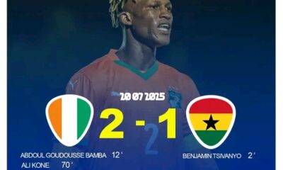 Côte d’Ivoire Edge Ghana to Set Up WAFU-B U-20 Final Clash with Nigeria