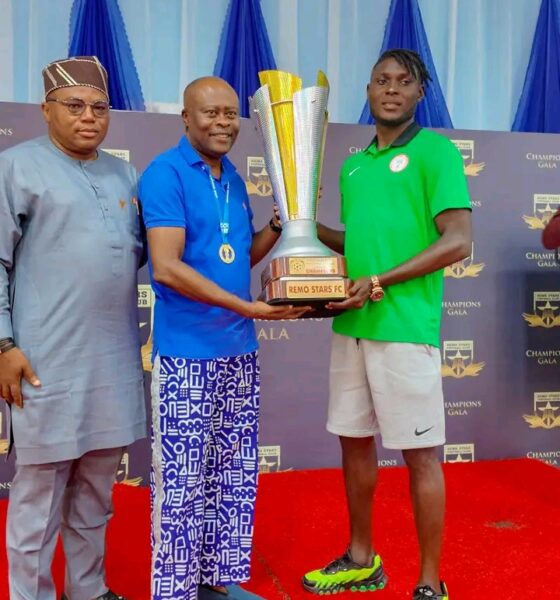 Hon. Kunle Soname Rewards Remo Stars with N25 Million After NPFL Triumph