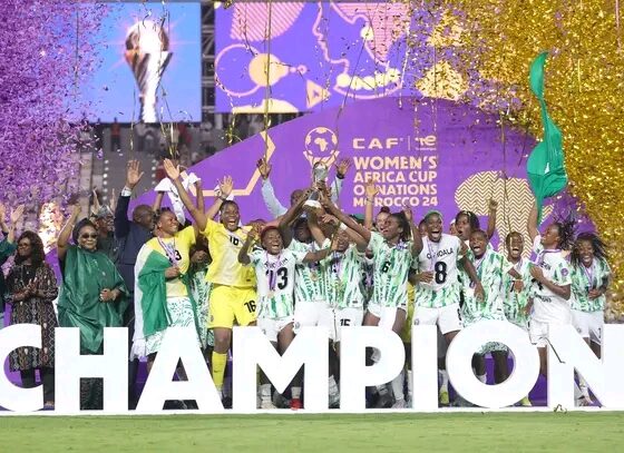 Super Falcons edge Atlas Lionesses in five goal triller to win 10th WAFCON title