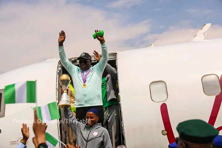 WAFCON 2024: Super Falcons land in Abuja, set for trophy parade WAFCON 2024: Super Falcons land in Abuja, set for trophy parade