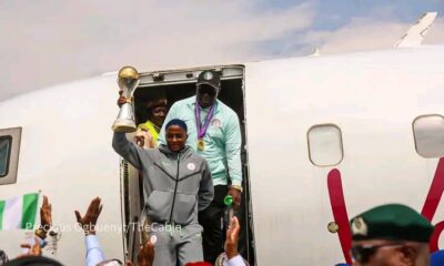Lagos crowd welcomes Super Falcons after WAFCON 2024 triumph