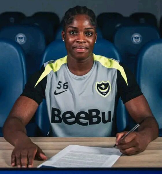 Ex-Nigeria U17 goalkeeper Comfort Erhabor Joins Portsmouth on permanent deal