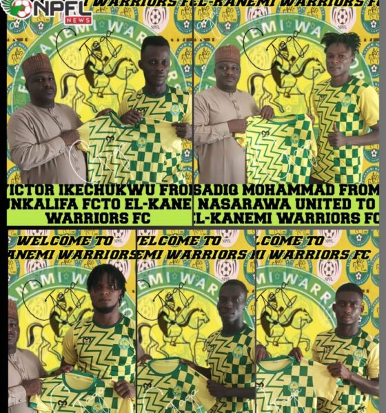 NPFL: El-Kanemi Warriors unveil 16 new signings ahead of new season