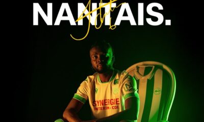 OFFICIAL: Chidozie Awaziem seals return to FC Nantes on three-year deal