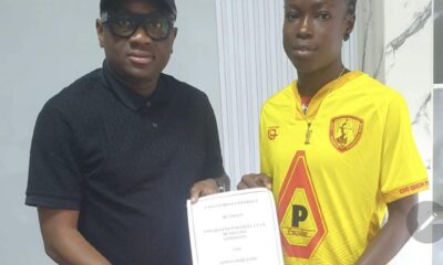 Edo Queens FC Signs Ghanaian Goalkeeper, Adjei Charlotte