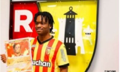 OFFICIAL: RC Lens complete permanent signing of Nigerian forward Jeremy Agbonifo