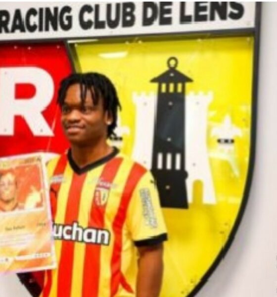 OFFICIAL: RC Lens complete permanent signing of Nigerian forward Jeremy Agbonifo