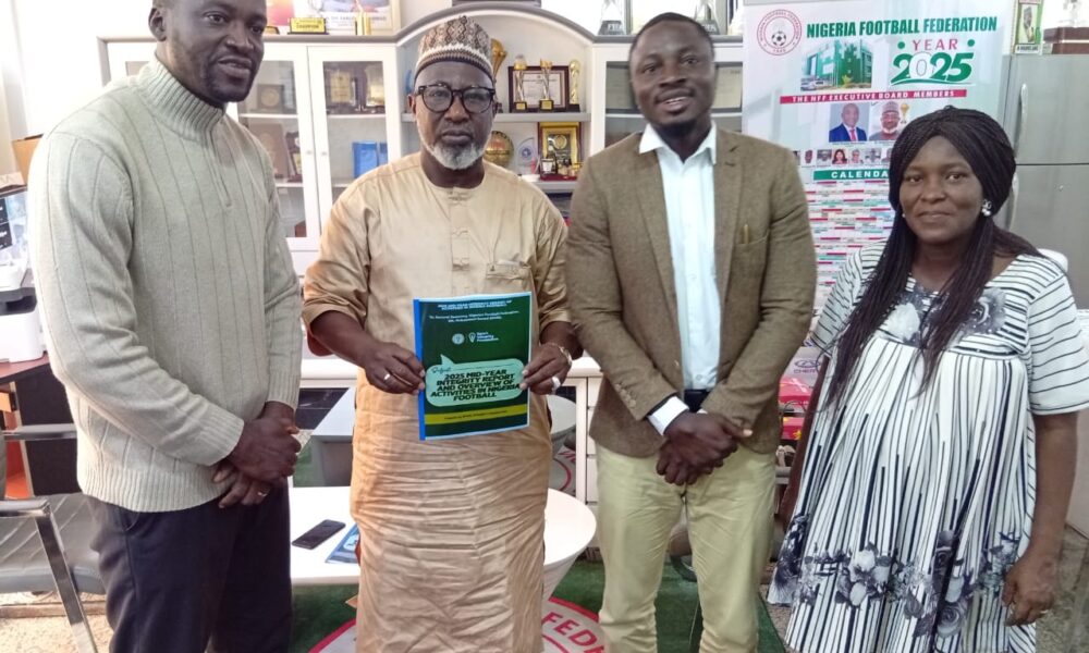NFF receives mid-year football integrity report from Sport Integrity Foundation