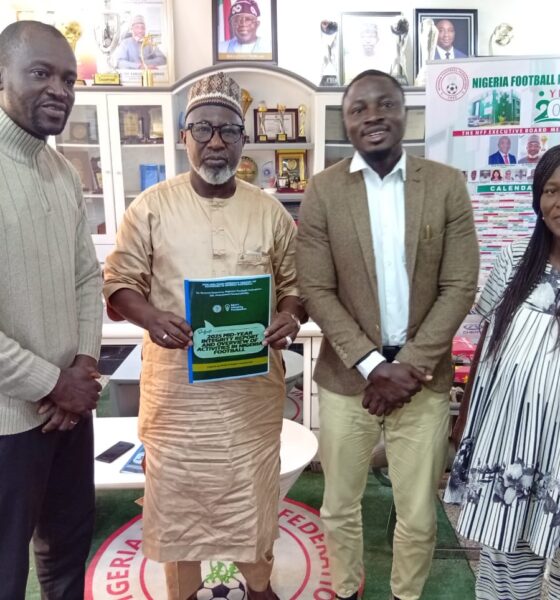 NFF receives mid-year football integrity report from Sport Integrity Foundation
