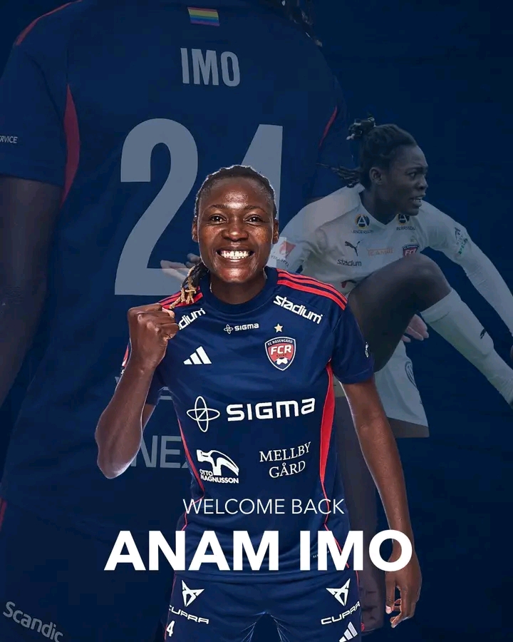 Anam Imo Returns to FC Rosengård Anam Imo Returns to FC Rosengård