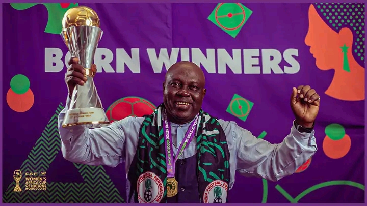 NFF President Ibrahim Gusau praises Justine Madugu’s impact on Super Falcons’ WAFCON triumph NFF President Ibrahim Gusau praises Justine Madugu’s impact on Super Falcons’ WAFCON triumph