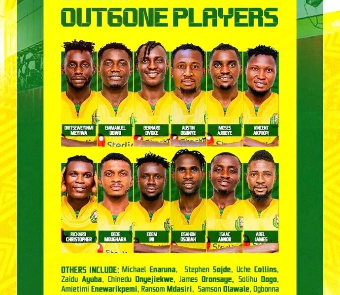 Bendel Insurance confirm departure of 14 players ahead of 2025/26 season Bendel Insurance confirm departure of 14 players ahead of 2025/26 season