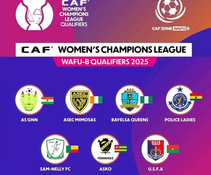 WAFU-B reveals Bayelsa Queens potential opponents