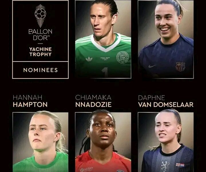 2025 Ballon d’Or: Nigeria’s Chiamaka Nnadozie nominated for Yachine Trophy
