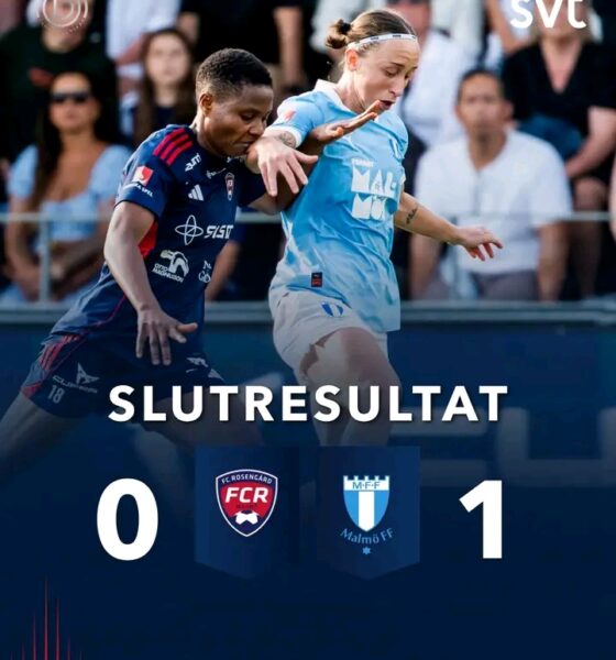 Anam Imo debut and Halimatu Ayinde return end in defeat as Rosengard bow to Malmo