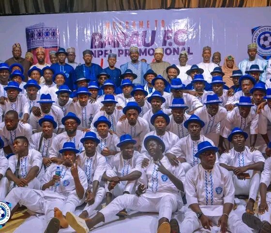 Deputy Senate President unveils Ladan Bosso as Barau FC Technical Adviser, donates ₦17.5m and motorcycles to players
