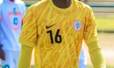 Ebenezer Harcourt: Teenage goalkeeper makes history as CHAN Eagles bow out