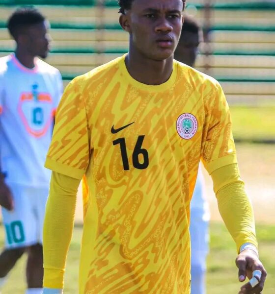 Ebenezer Harcourt: Teenage goalkeeper makes history as CHAN Eagles bow out