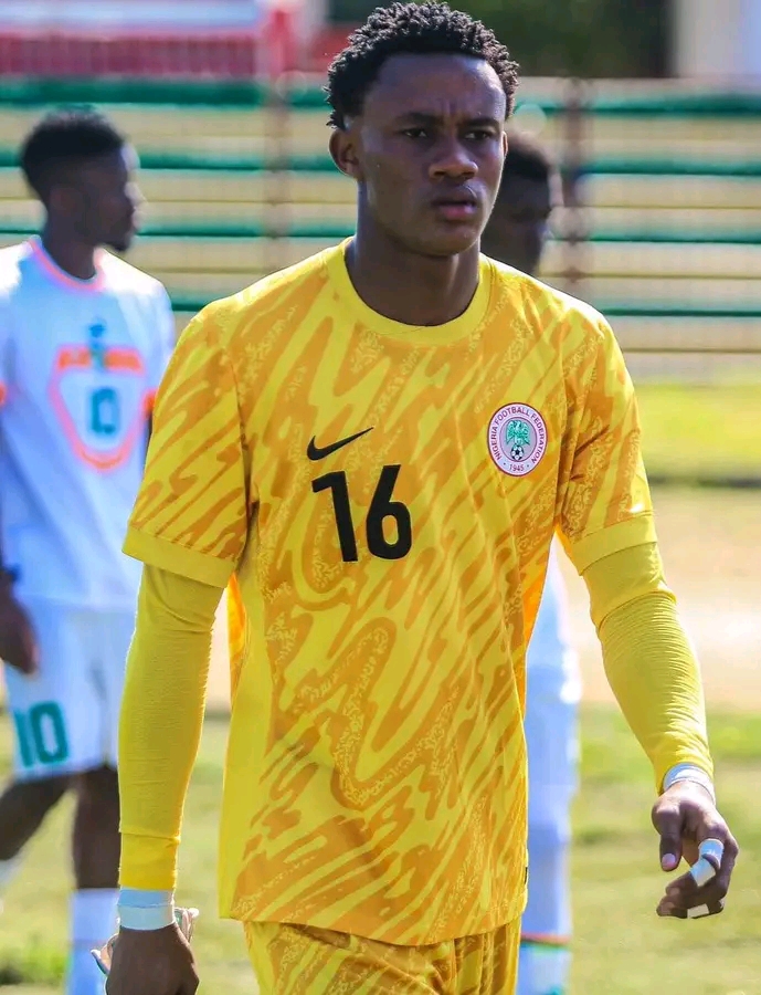 Ebenezer Harcourt: Teenage goalkeeper makes history as CHAN Eagles bow out Ebenezer Harcourt: Teenage goalkeeper makes history as CHAN Eagles bow out