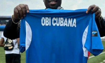 Obi Cubana honoured guest as Enyimba defeat Niger Tornadoes in NPFL Matchday two clash Obi Cubana honoured guest as Enyimba defeat Niger Tornadoes in NPFL Matchday two clash