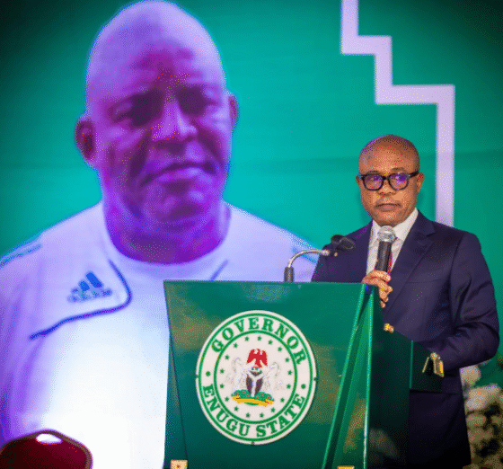Enugu Governor immortalises Christian Chukwu, retires Rangers’ iconic No 5 jersey