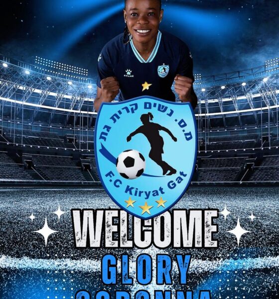 Glory Ogbonna signs with Israeli Champions FC Kiryat Gat