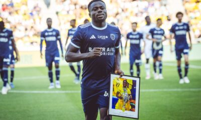 Moses Simon honoured by FC Nantes in emotional tribute at La Beaujoire