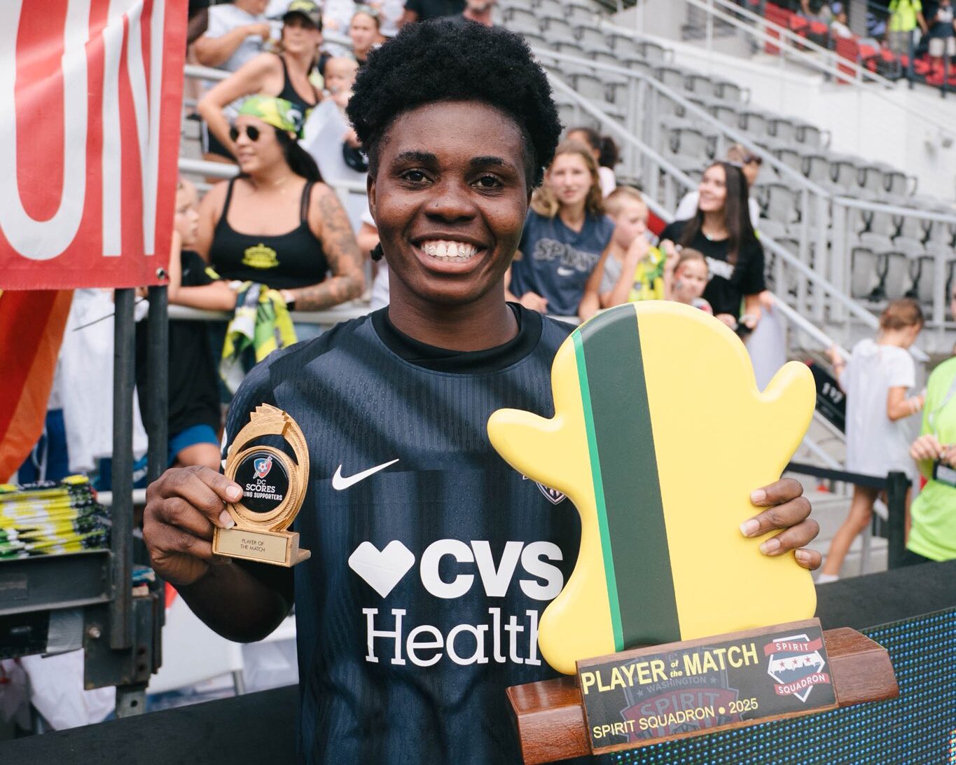 Gift Monday shines in Washington Spirit’s win over Portland Thorns after WAFCON snub