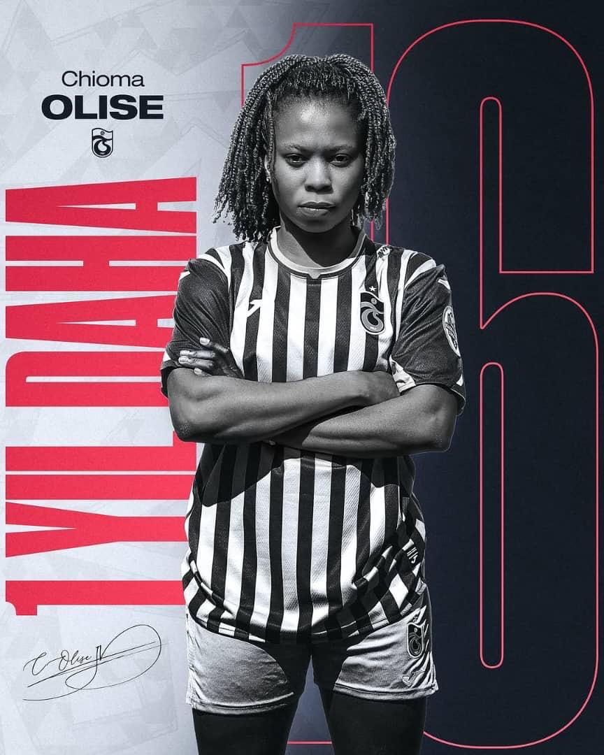 Chioma Olise extends stay with Trabzonspor Chioma Olise extends stay with Trabzonspor