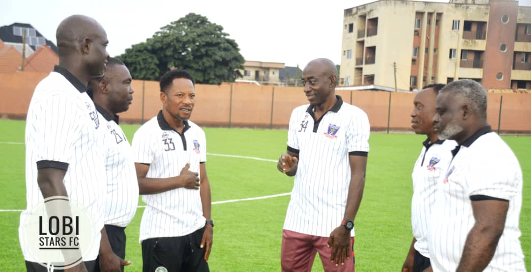 Coach Abubakar Bala gets down to work at Lobi Stars Coach Abubakar Bala gets down to work at Lobi Stars