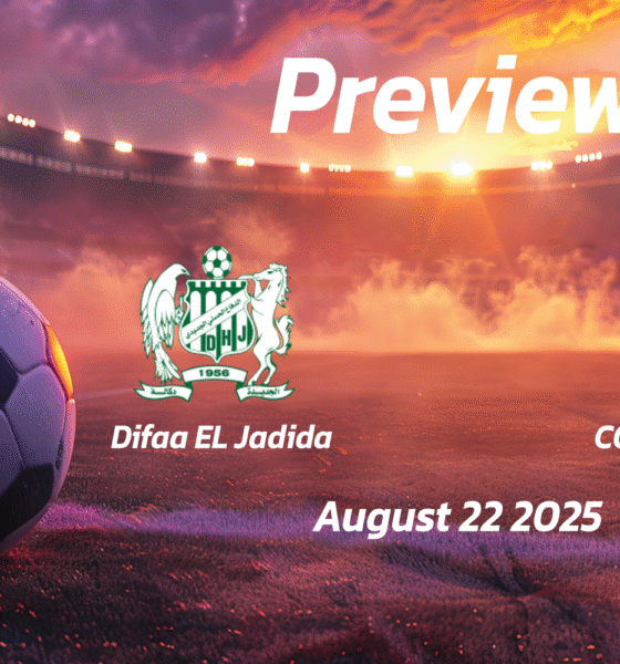 Difaa EL Jadida vs CODM Meknès: Preview – Team News, Line-ups, Prediction and Tips | August 22 15:00 (GMT)