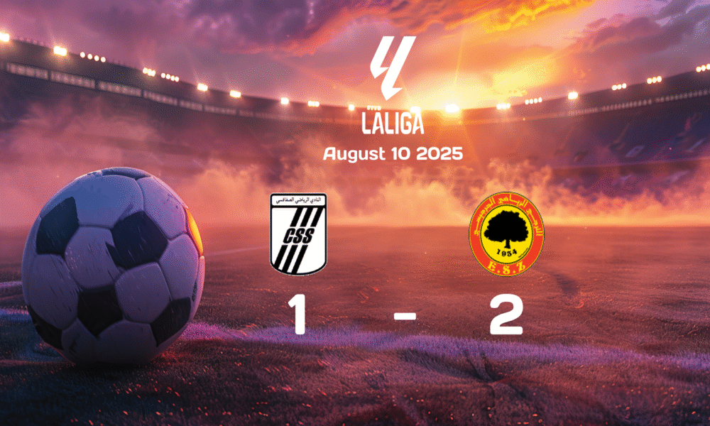 CS Sfaxien vs ES Zarzis Ligue 1 Match Report: ES Zarzis Secure 2-1 Victory on 2025-08-10