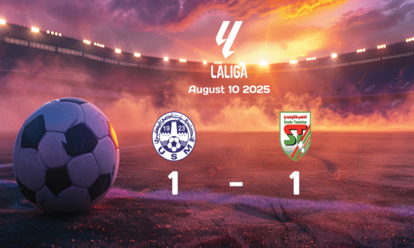 US Monastirienne vs Stade Tunisien Ends in 1-1 Draw in Ligue 1 Match on August 10, 2025