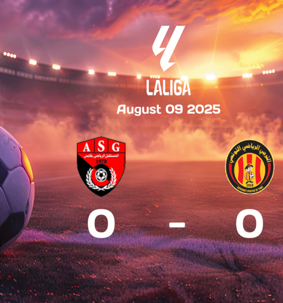 AS Gabes vs ES Tunis Ends in Goalless Draw – Ligue 1 Match Report 2025-08-09