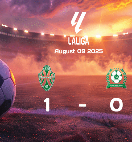 JS Kairouanaise Secures 1-0 Victory Against AS Soliman in Ligue 1 Clash on August 9, 2025
