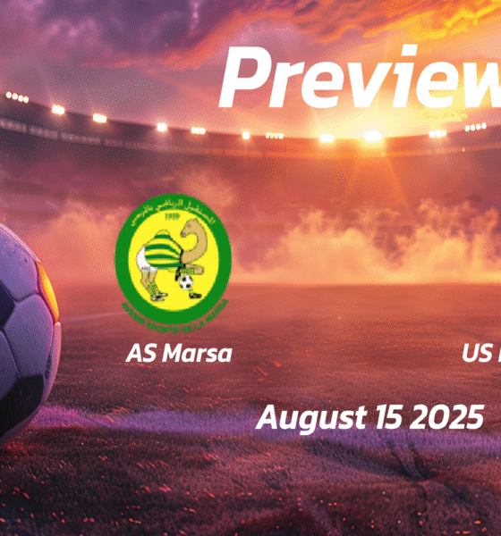 AS Marsa vs US Ben Guerdane: Preview – Team News, Line-ups, Prediction and Tips | August 15 15:30 GMT