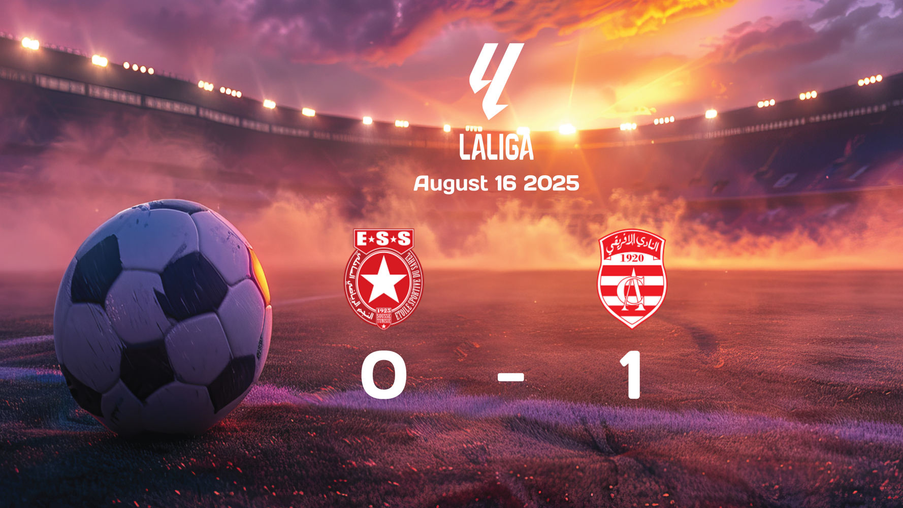 ES Sahel vs Club Africain: Club Africain Secures 1-0 Victory in Ligue 1 Clash on August 16, 2025 ES Sahel vs Club Africain: Club Africain Secures 1-0 Victory in Ligue 1 Clash on August 16, 2025