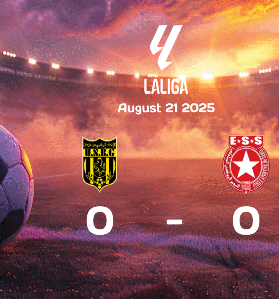 US Ben Guerdane vs ES Sahel Ends in Scoreless Draw in Ligue 1 Clash on 2025-08-21