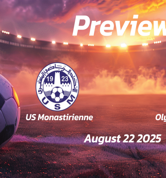 US Monastirienne vs Olympique Béja: Preview – Team News, Line-ups, Prediction and Tips | August 22 15:30 (GMT)