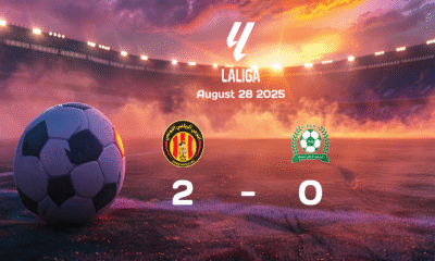 ES Tunis Dominates AS Soliman with 2-0 Victory in Ligue 1 Match on August 28, 2025