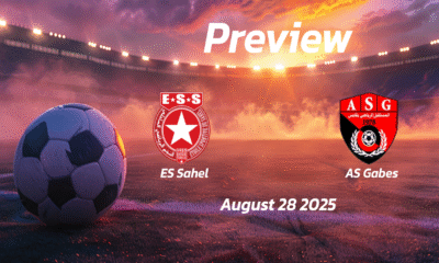 ES Sahel vs AS Gabes: Preview – Team News, Line-ups, Prediction and Tips | August 28 15:30 (GMT)