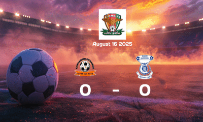 Kansanshi Dynamos vs Kabwe Warriors Ends in Stalemate 0:0 in Super League Clash on 2025-08-16
